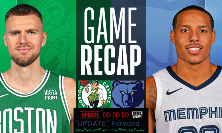 memphis grizzlies vs boston celtics match player stats