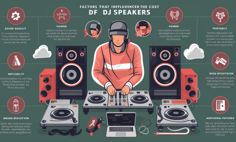 dj speaker price