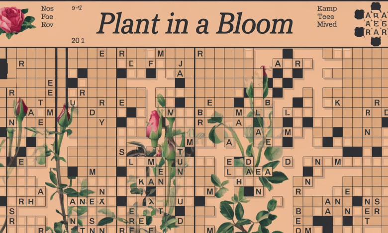 Plant in a Bloom NYT Crossword