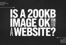 Is a 200KB Image OK for a Website